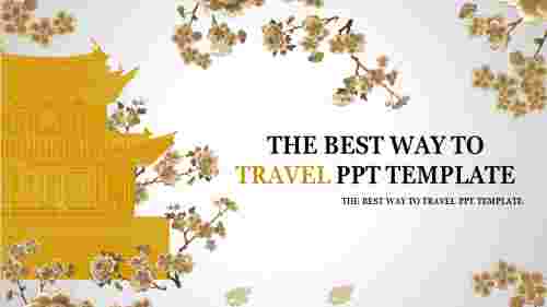 travel ppt template-The Best Way To TRAVEL PPT TEMPLATE